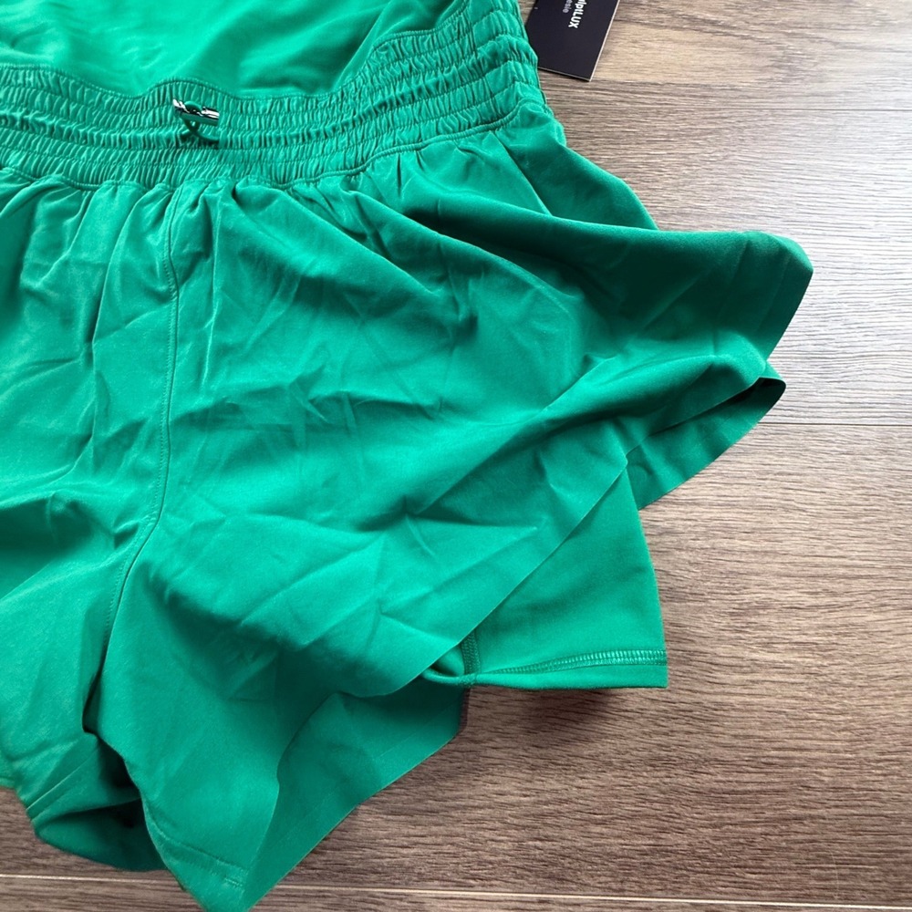 Abercrombie & Fitch YPB Hybrid Flyaway Onesie Romper Size M NEW Green Sporty - Picture 14 of 16
